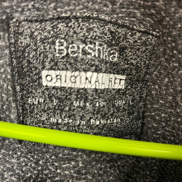Bershka Grey Hoodie Size L - Picture 2 of 6